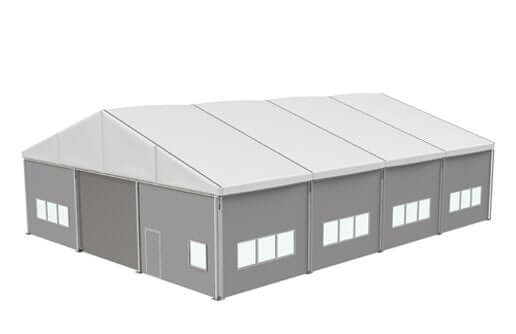 Tent huren voor opslagruimte