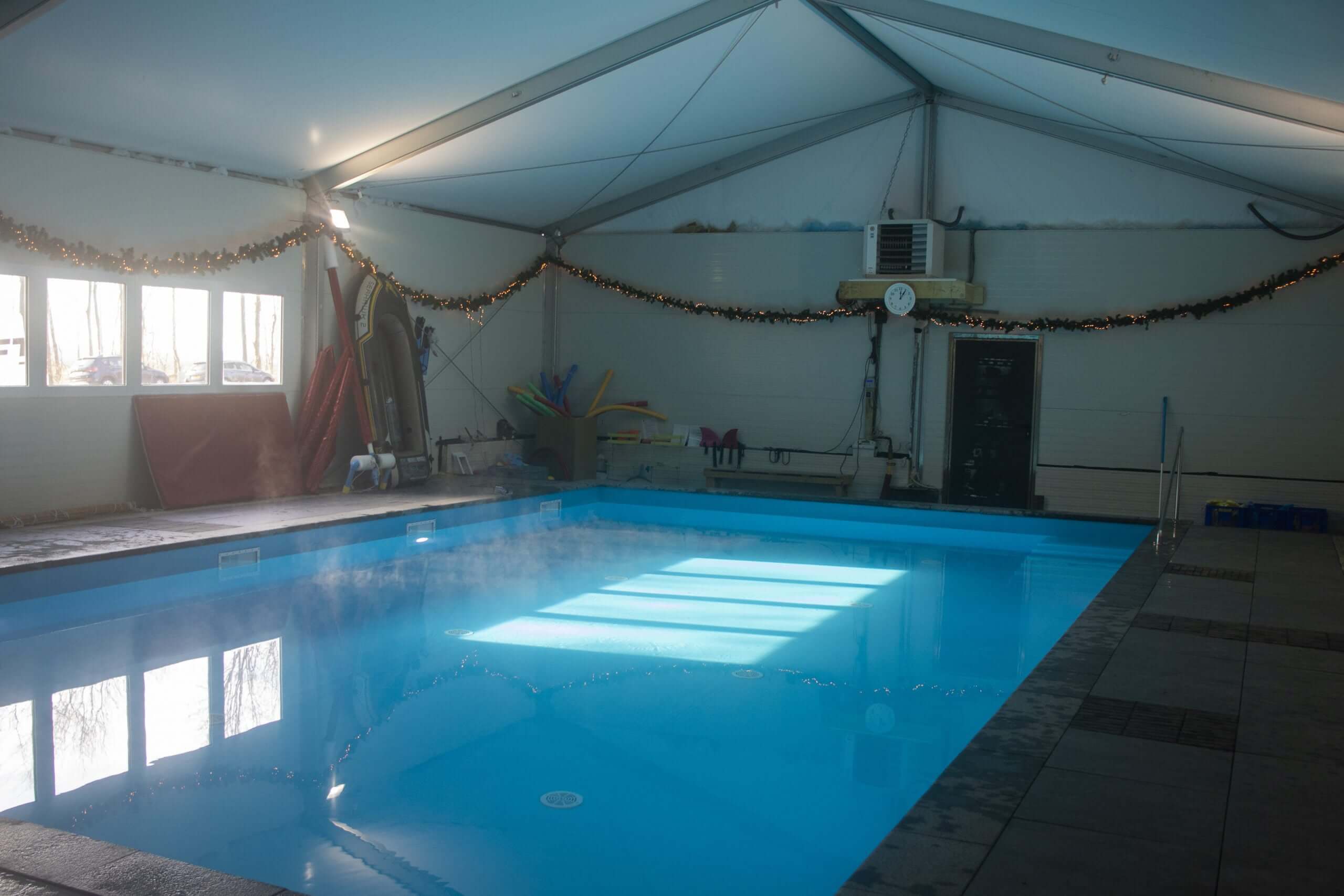 Tent tegen de kou